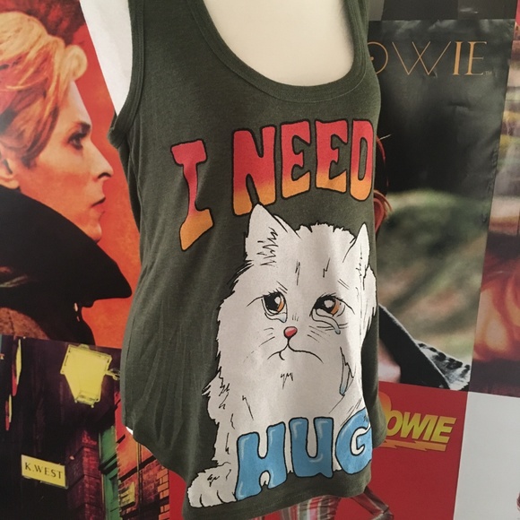 NWT Wildfox I Need a Hug tank top - Picture 4 of 8